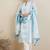 Ethnic Motifs Printed Regular Pure Cotton Kurta with Trousers & Dupatta