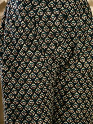 Women Floral Printed Regular Pure Cotton Kurta with Trousers & Dupatta 3