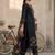 Women Floral Embroidered Regular Thread Work Pure Cotton Kurta with Trousers & With Dupatta