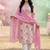 Women Floral Printed Regular Pure Cotton Kurta with Trousers & With Dupatta