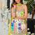 Women Floral Printed Regular Gotta Patti Kurta With Sharara & Dupatta