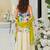 Women Floral Printed Regular Gotta Patti Kurta With Sharara & Dupatta