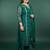 Plus Size Bandhani Printed Regular Kurta with Trousers & With Dupatta