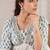 Floral Printed V Neck Empire A Line Pure Cotton Kurta With Trousers & Dupatta