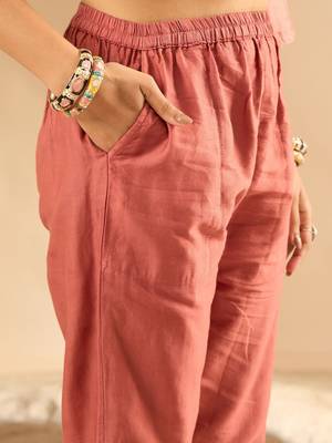 Women Embroidered Kurta with Trousers & Dupatta 3