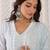 Women Ethnic Motifs Thread Work Pure Cotton Kurta with Trousers & With Dupatta