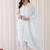 Women Ethnic Motifs Thread Work Pure Cotton Kurta with Trousers & With Dupatta
