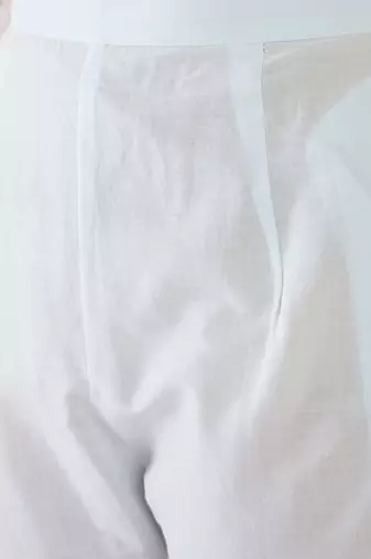 Women Ethnic Motifs Thread Work Pure Cotton Kurta with Trousers & With Dupatta