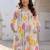 Printed Pure Cotton A-Line Kurta with Trousers Kurta Set