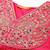 Women Pink & Gold Yoke Embroidered Sequinned A-Line Kurta Palazzos Dupatta