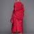 Women Pink & Gold Yoke Embroidered Sequinned A-Line Kurta Palazzos Dupatta