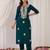 Women Embroidered Regular Kurta with Trousers
