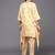 Women Yellow Ethnic Motifs Printed Sequinned Kurta with Trousers