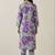 Women Floral Printed Regular Pure Cotton Kurta with Trousers