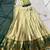 Women's South Indian Style Poly Cotton Zari Weaving Woven Lehenga Choli with Georgette Dupatta