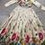 floral silk blend lehenga choli- full stitched free size