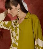 Women Floral Printed Regular Thread Work Kurta with Palazzos