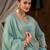 Women Ethnic Motifs Embroidered Regular Sequinned Kurta & Trousers & Dupatta
