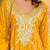 Paisley Embroidered Sequinned Chinon Straight Kurta With Palazzos & Dupatta