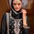 Motifs Embroidered Sweetheart Neck Zari Straight Kurta With Palazzos & Dupatta