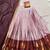 Women's Poly Cotton Zari Woven Lehenga Choli with Georgette Dupatta
