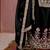 Motifs Embroidered Sweetheart Neck Zari Straight Kurta With Palazzos & Dupatta