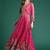 Ethnic Motifs Embroidered Regular Sequinned Kurta with Trousers & Dupatta