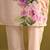 Floral Printed Beads And Stones Notch Neck Linen Kurta With Trousers & Dupatta
