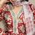 Floral Printed V-Neck Pure Cotton Straight Kurta With Trousers And Dupatta