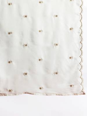 Women Paisley Embroidered Kurta with Trousers & With Dupatta 5