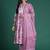 Women Floral Printed Regular Pure Cotton Kurta with Trousers & With Dupatta