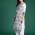 Floral Woven Design Kurta With Trousers & Dupatta