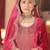 Ethnic Motifs Embroidered Sequinned Velvet Kurta With Trousers & Dupatta