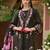 Women Floral Embroidered Panelled Thread Work Kurta with Trousers & With Dupatta