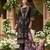 Women Floral Embroidered Panelled Thread Work Kurta with Trousers & With Dupatta