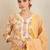 Floral Printed Thread Work Pure Cotton Straight Kurta With Trousers & Dupatta