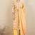 Floral Printed Thread Work Pure Cotton Straight Kurta With Trousers & Dupatta