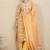 Floral Printed Thread Work Pure Cotton Straight Kurta With Trousers & Dupatta