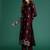Floral Embroidered Sequinned Kurta With Trousers & Dupatta