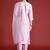 Ethnic Motifs Embroidered Thread Work Liva Kurta with Trousers & Dupatta