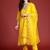 Ethnic Motifs Embroidered Sequinned Kurta With Trousers & Dupatta