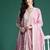 Ethnic Motifs Embroidered Pleated Thread Work Pure Cotton Kurta Set