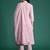 Ethnic Motifs Embroidered Pleated Thread Work Pure Cotton Kurta Set