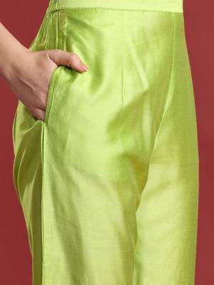 Ethnic Motifs Kurta with Trousers & With Dupatta 4