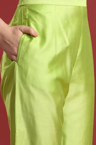 Ethnic Motifs Kurta with Trousers & With Dupatta