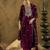 Women Ethnic Motifs Embroidered Regular Kurta with Trousers & With Dupatta