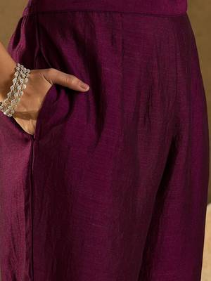 Women Ethnic Motifs Embroidered Regular Kurta with Trousers & With Dupatta 3