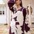 Women Floral Printed Regular Sequinned Kurta with Salwar