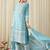 Women Ethnic Motifs Embroidered Regular Thread Work Pure Cotton Kurta with Trousers & With Dupatta
