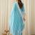 Women Ethnic Motifs Embroidered Regular Thread Work Pure Cotton Kurta with Trousers & With Dupatta